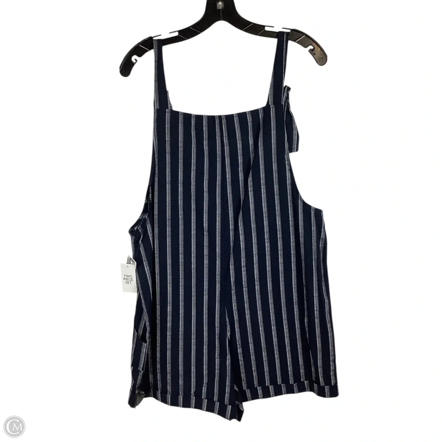 Romper By Lily Rose In Striped Pattern, Size: Xl