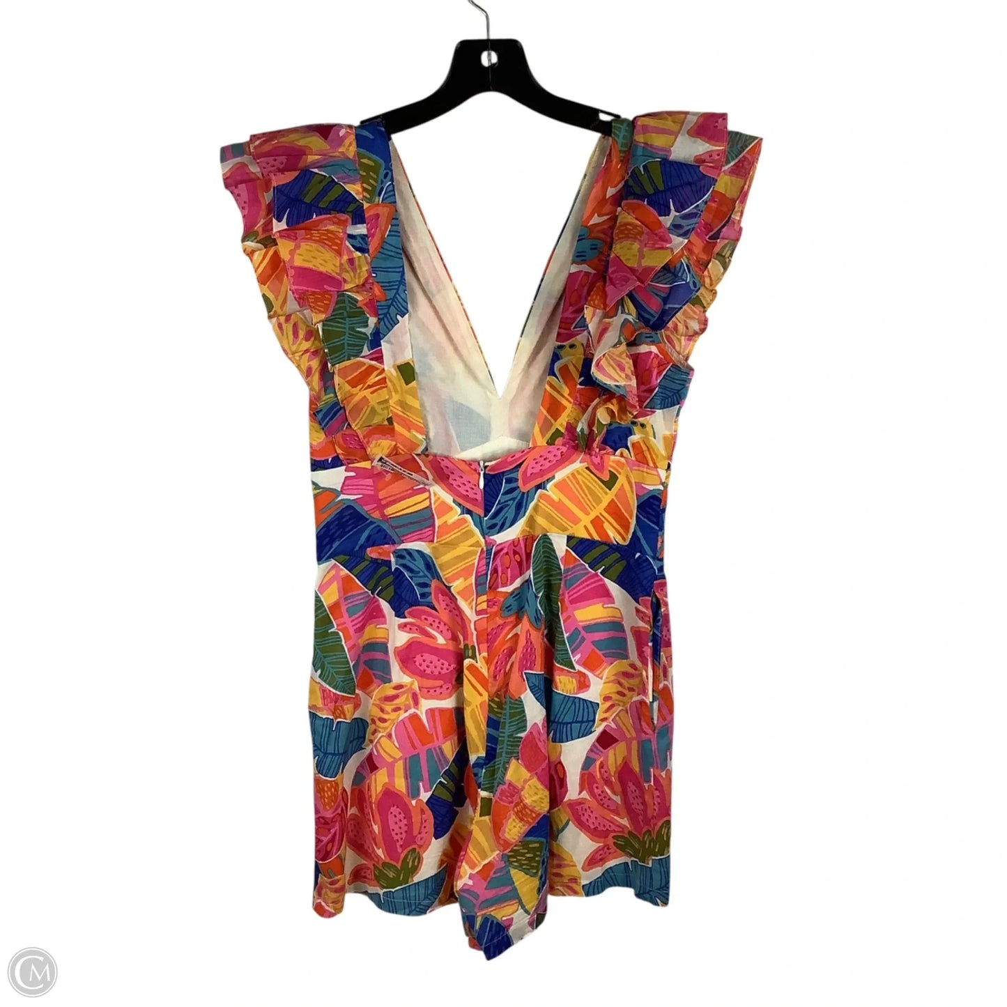 Romper By Cmc In Multi-colored, Size: Xs