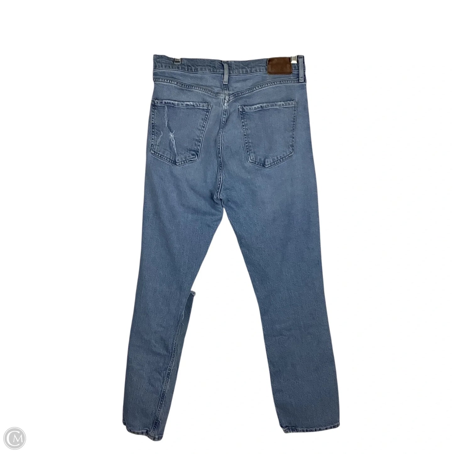 Jeans Straight By Citizens Of Humanity In Blue Denim, Size: 8