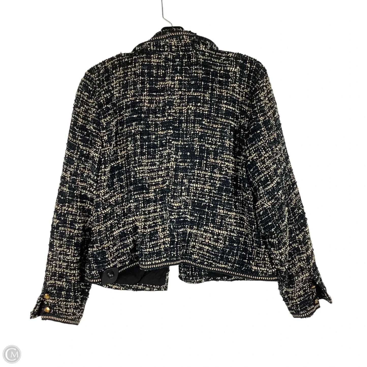 Jacket Puffer & Quilted By Spartina In Navy, Size: M