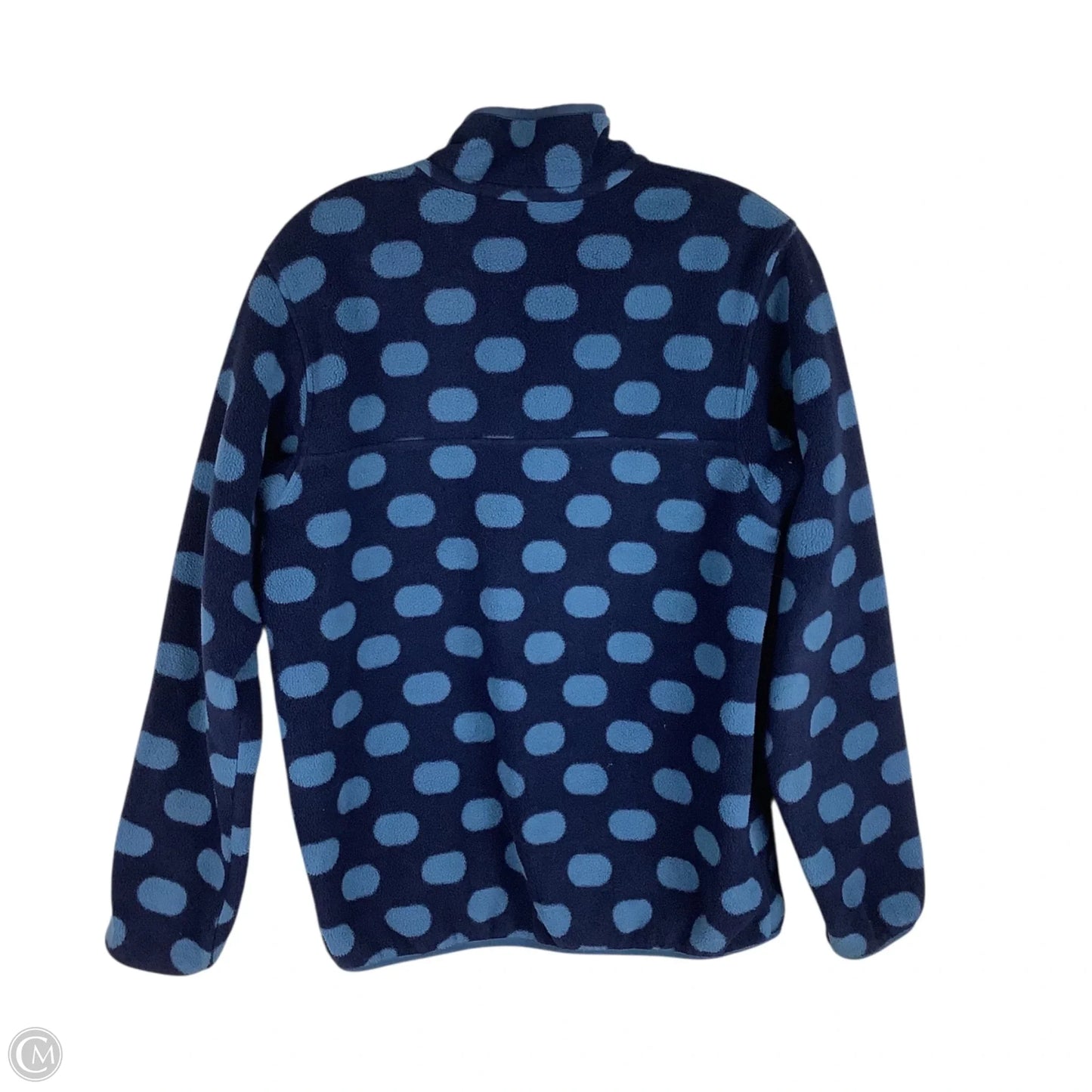 Sweatshirt Collar By Patagonia In Polkadot Pattern, Size: S
