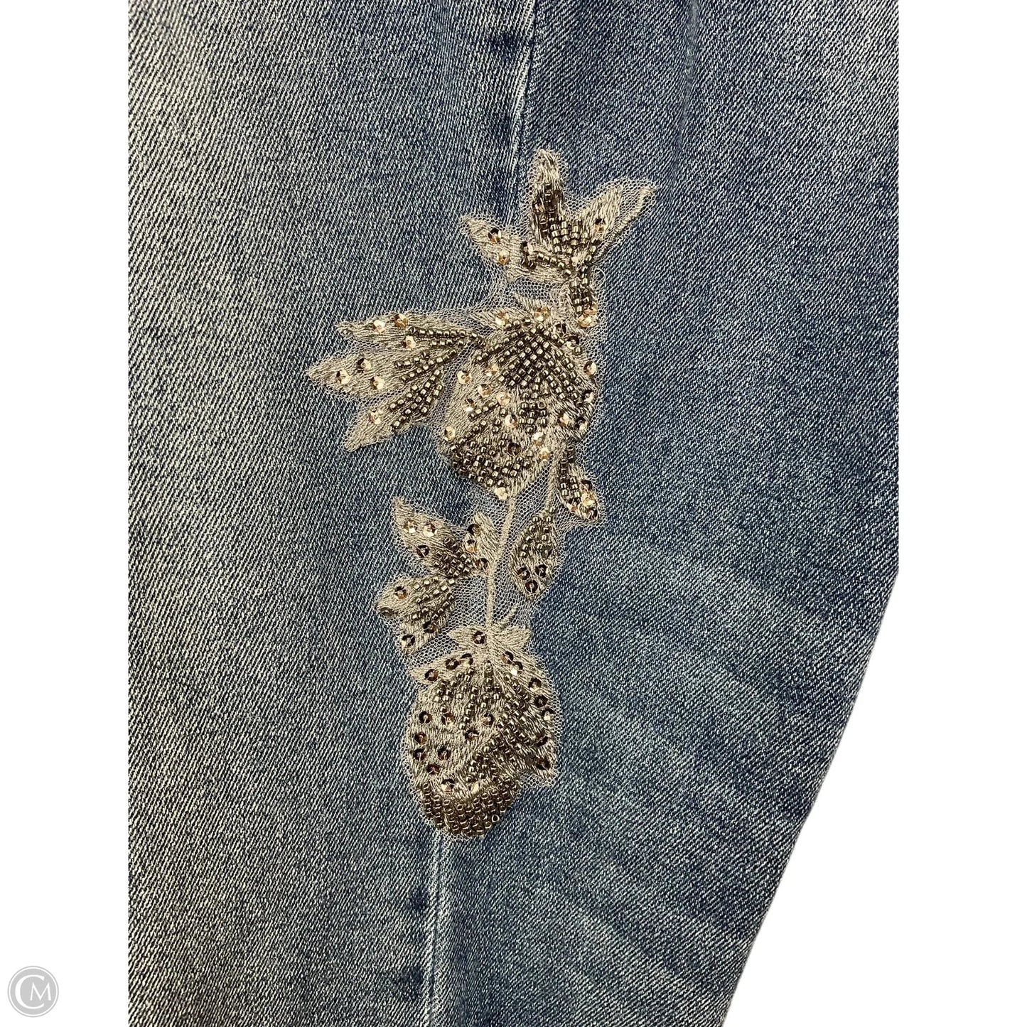 Jeans Straight By Lane Bryant In Blue Denim, Size: 18