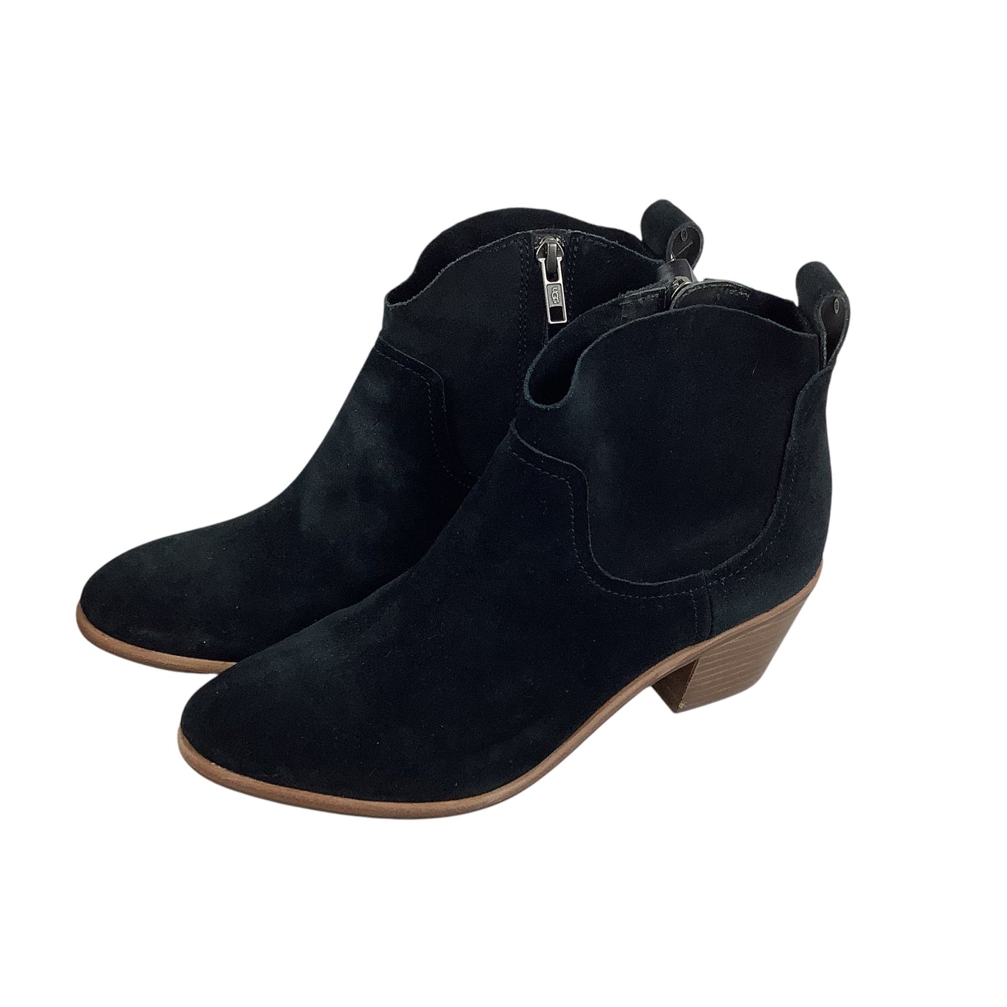Boots Designer By Ugg In Black, Size: 8