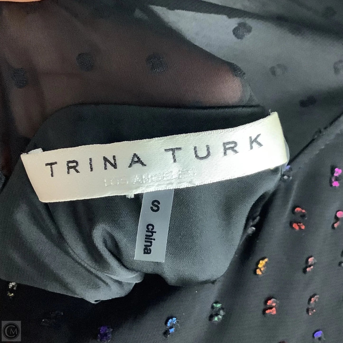 Dress Party Midi By Trina Turk In Black, Size: S