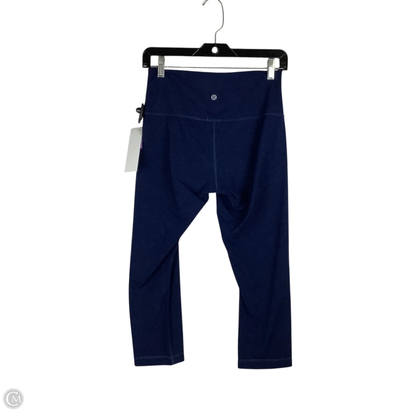Athletic Capris By Lululemon In Navy, Size: 8