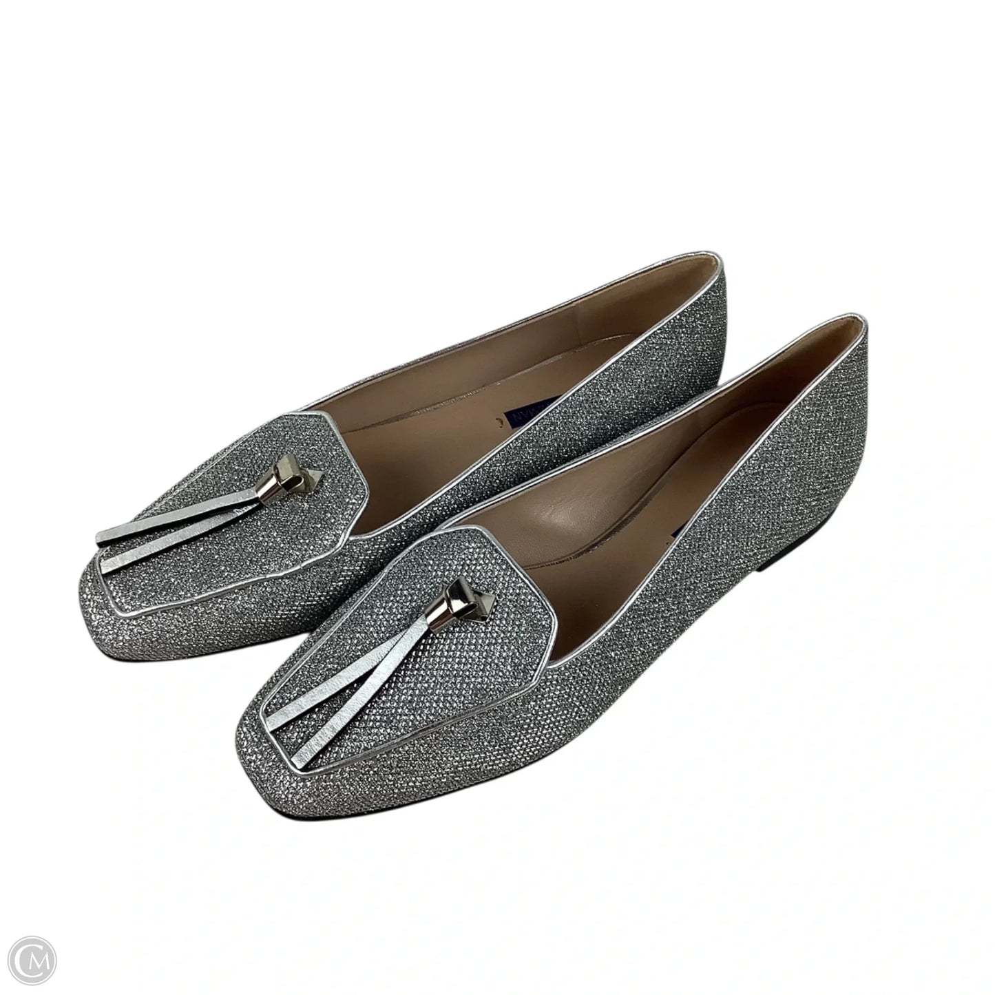 Shoes Designer By Stuart Weitzman In Silver, Size: 11