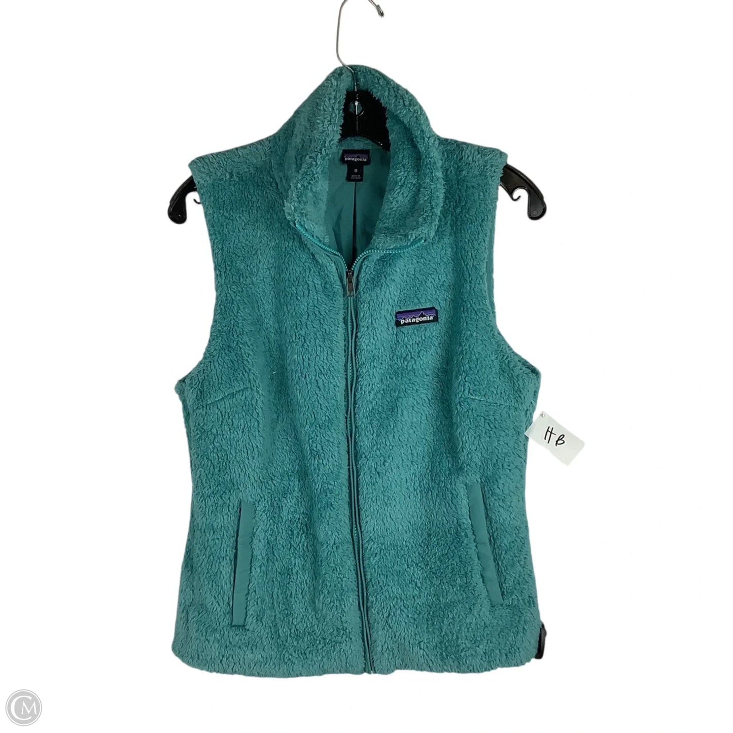 Vest Faux Fur & Sherpa By Patagonia In Blue, Size: M