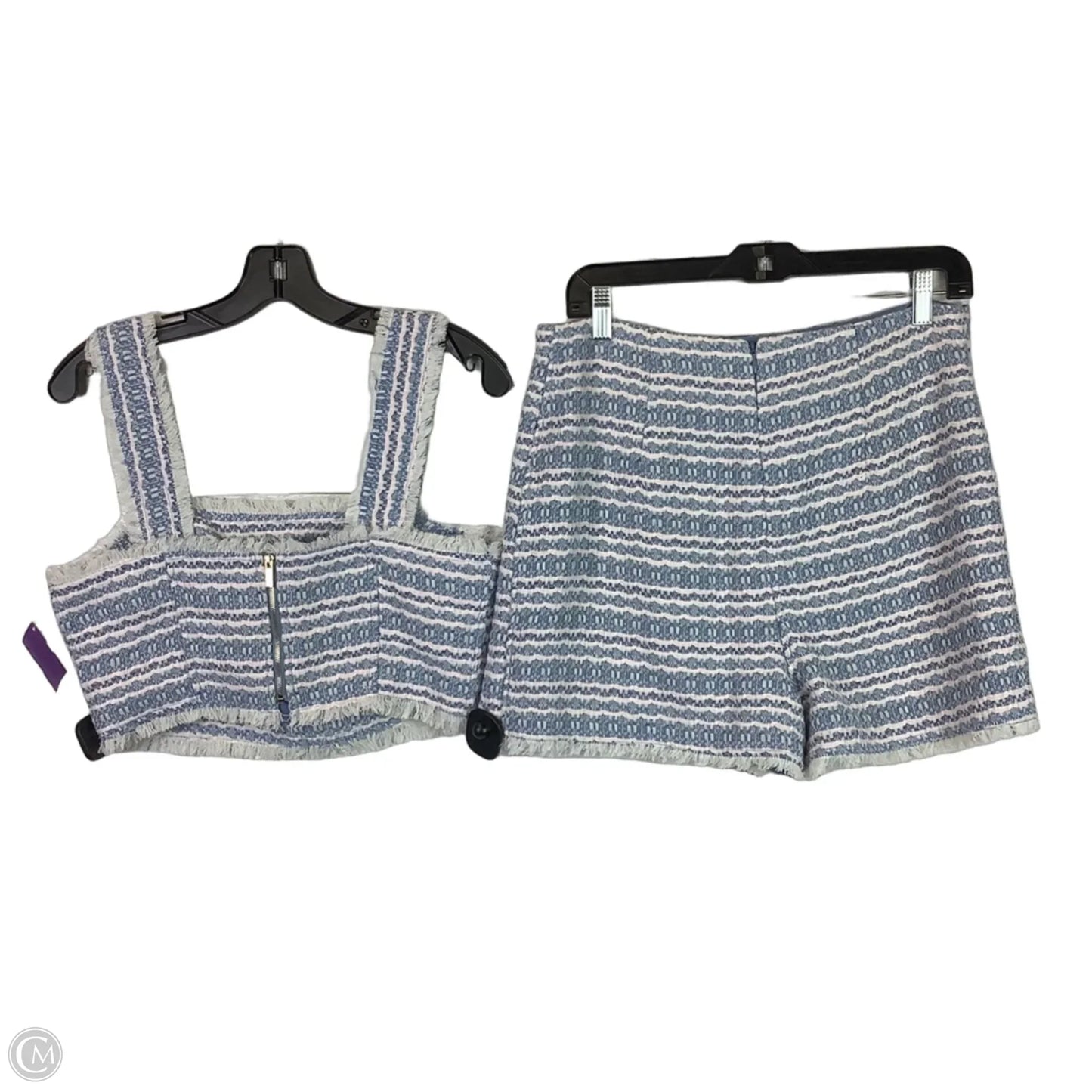 Skirt Set 2pc By House Of Harlow In Blue & Pink, Size: 8