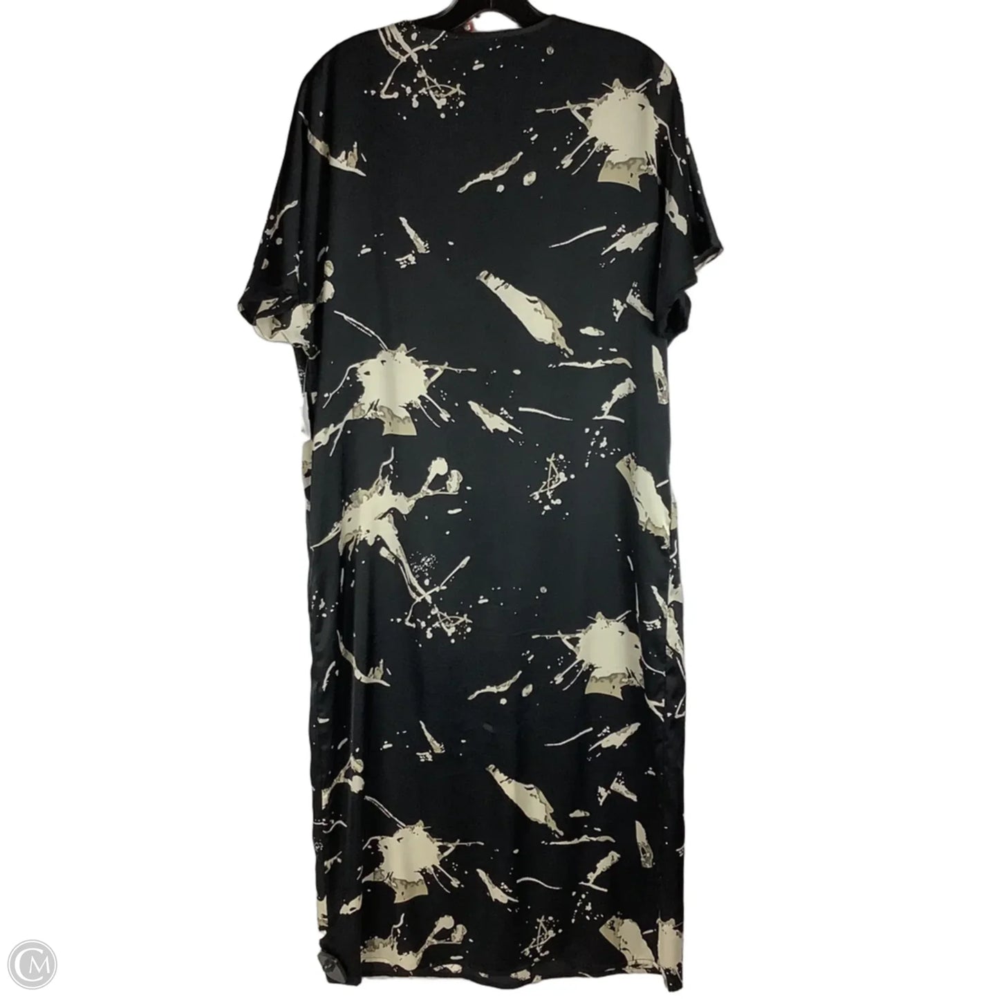 Dress Party Long By Clothes Mentor In Black & Cream, Size: Xs