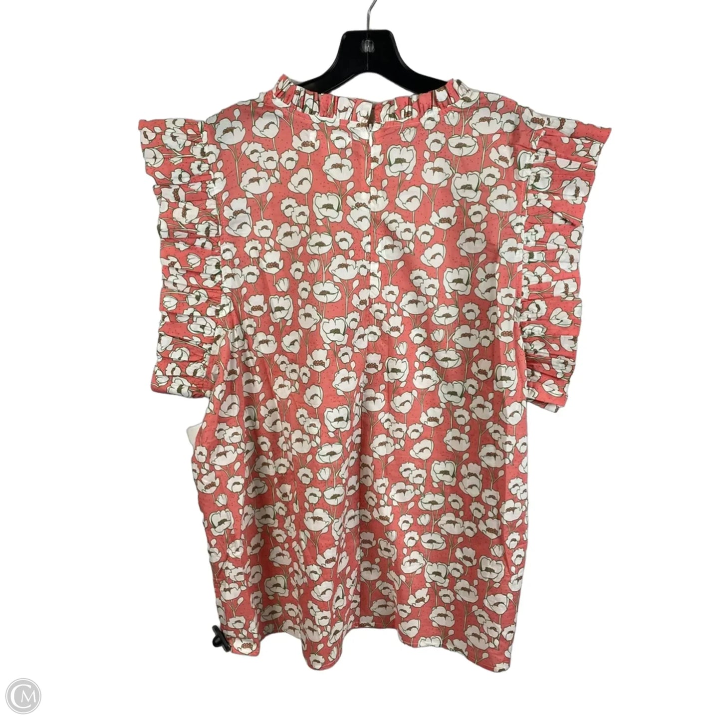 Top Sleeveless By Chicsoul In Floral Print, Size: 3x