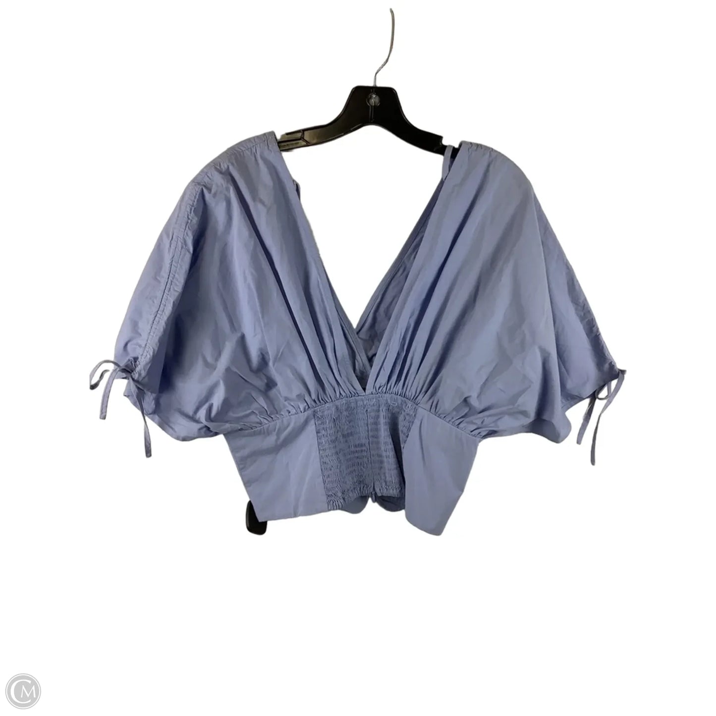 Top Short Sleeve By Clothes Mentor In Blue, Size: L