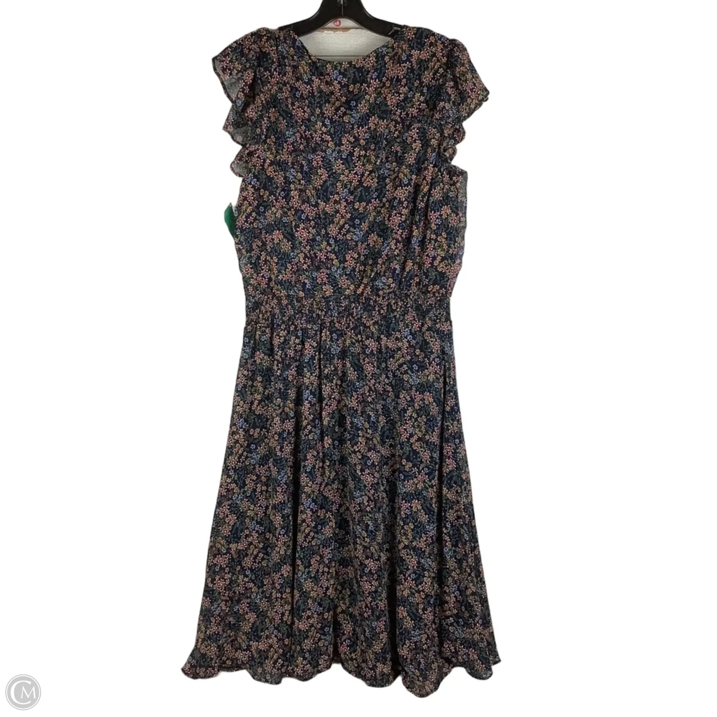 Dress Casual Maxi By Msk In Navy, Size: Xl