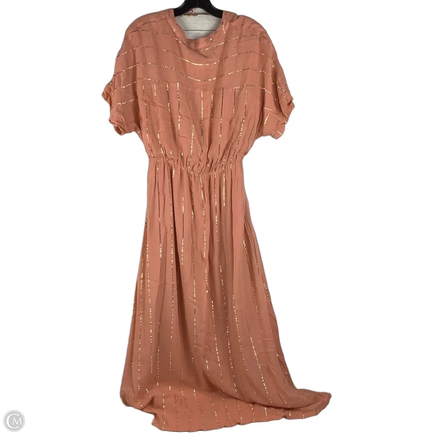 Dress Party Long By Lulus In Coral, Size: M