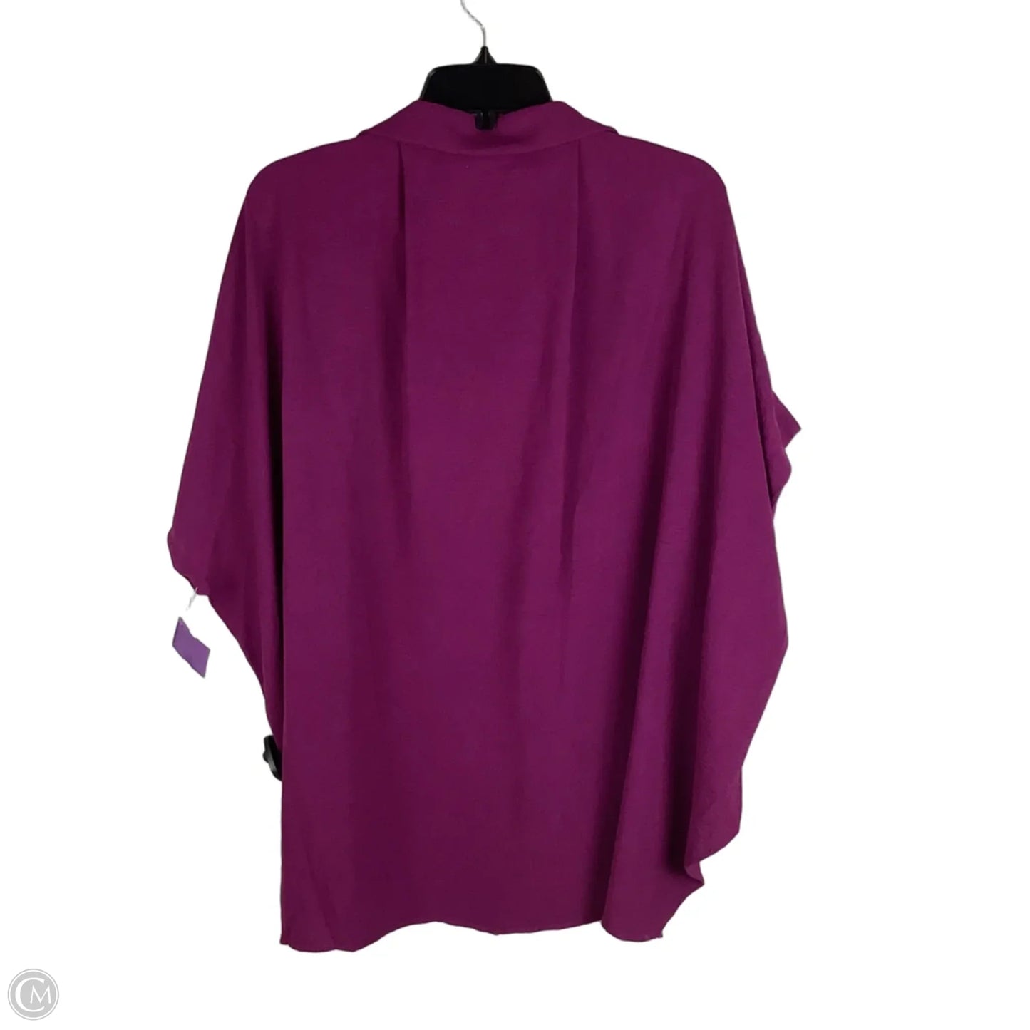 Top Short Sleeve By Clothes Mentor In Purple, Size: L