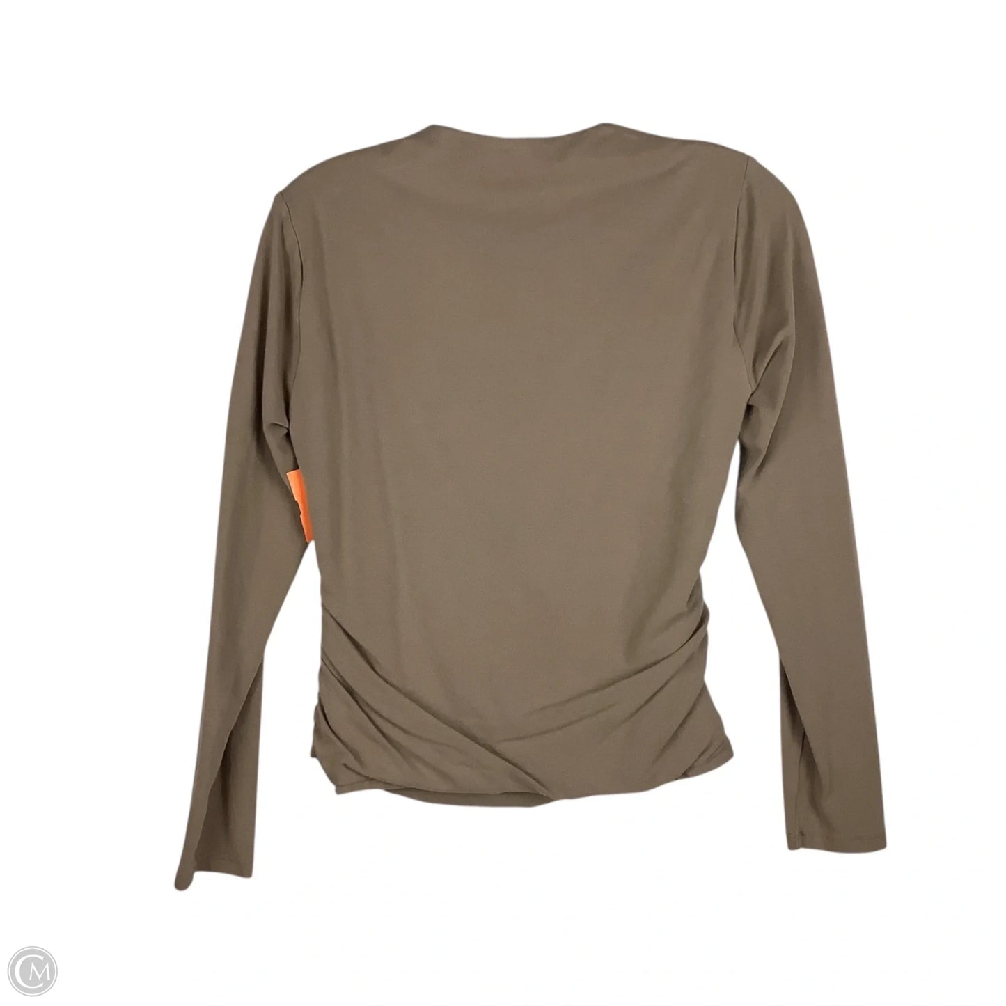 Top Long Sleeve Basic By Abercrombie And Fitch In Brown, Size: L