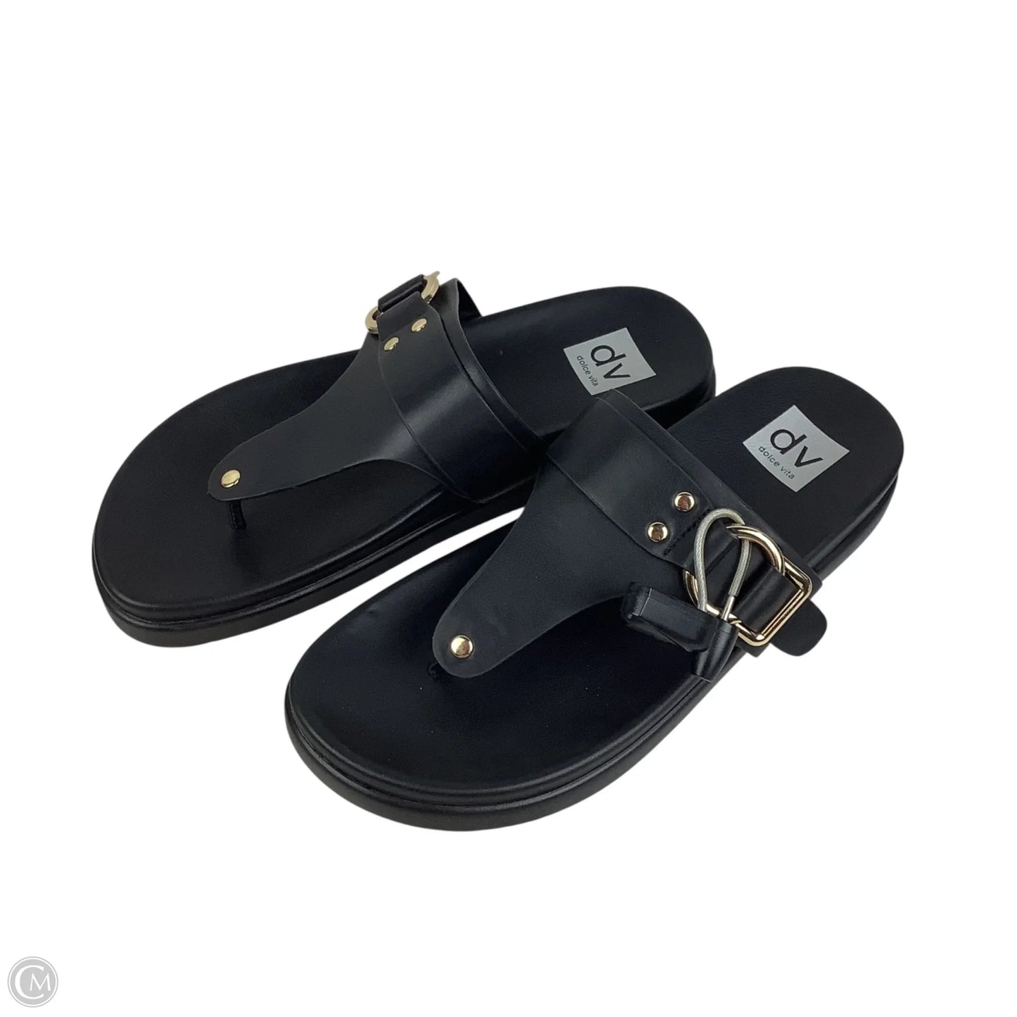 Sandals Flats By Dolce Vita In Black, Size: 9