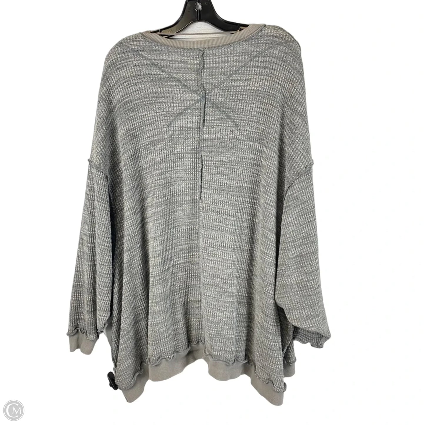 Top Long Sleeve By We The Free In Grey, Size: S