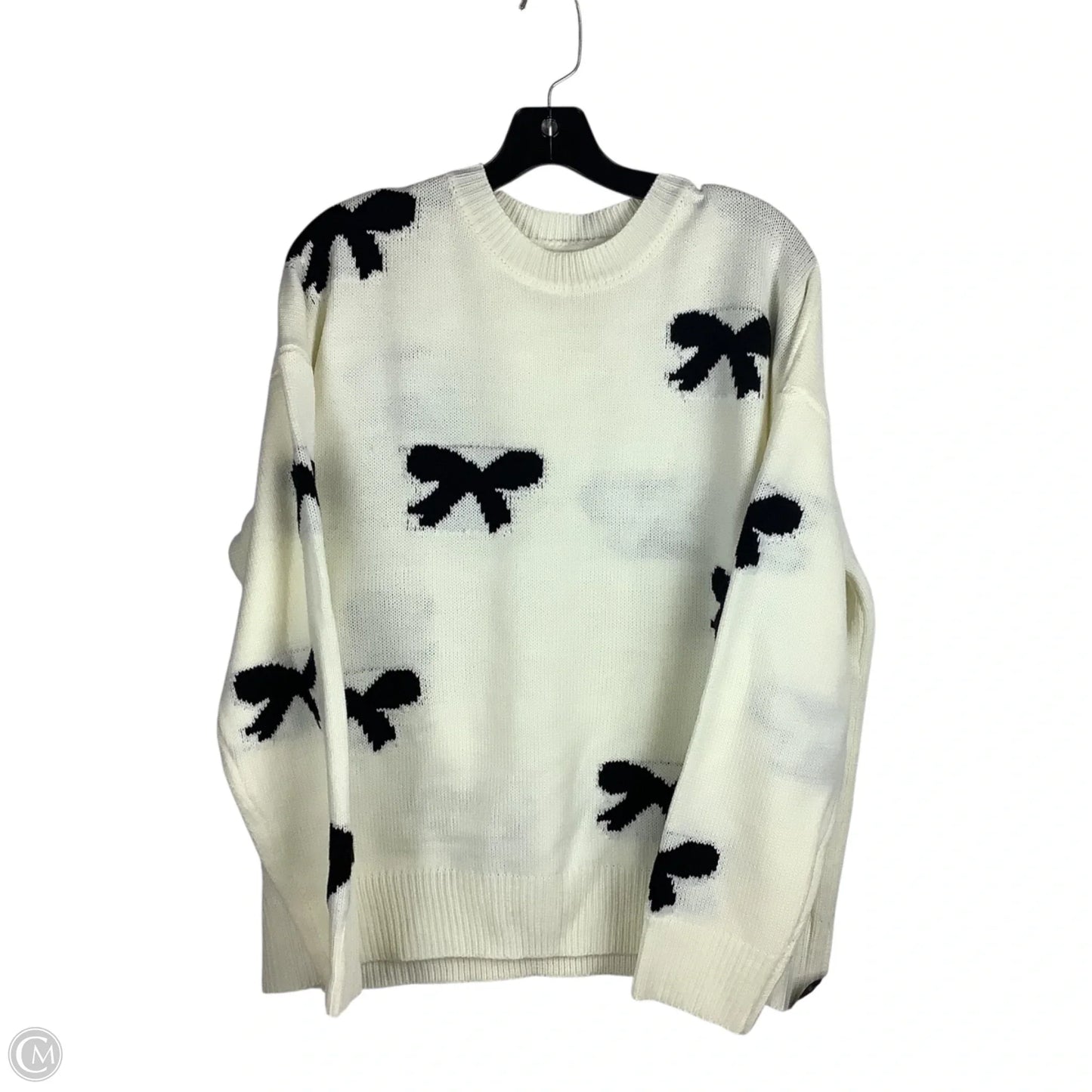 Sweater By Clothes Mentor In Cream, Size: Xxl