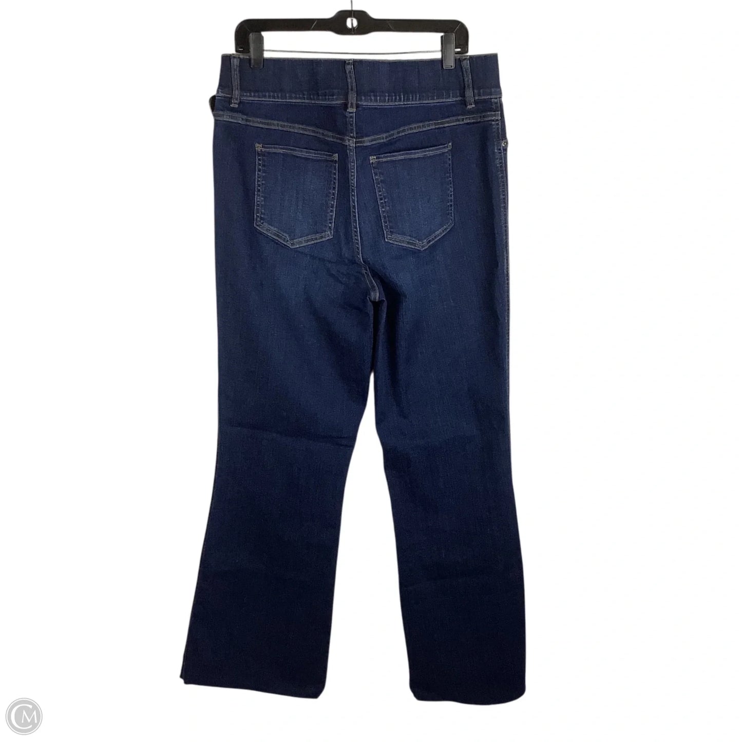 Jeans Wide Leg By Spanx In Blue Denim, Size: 1x