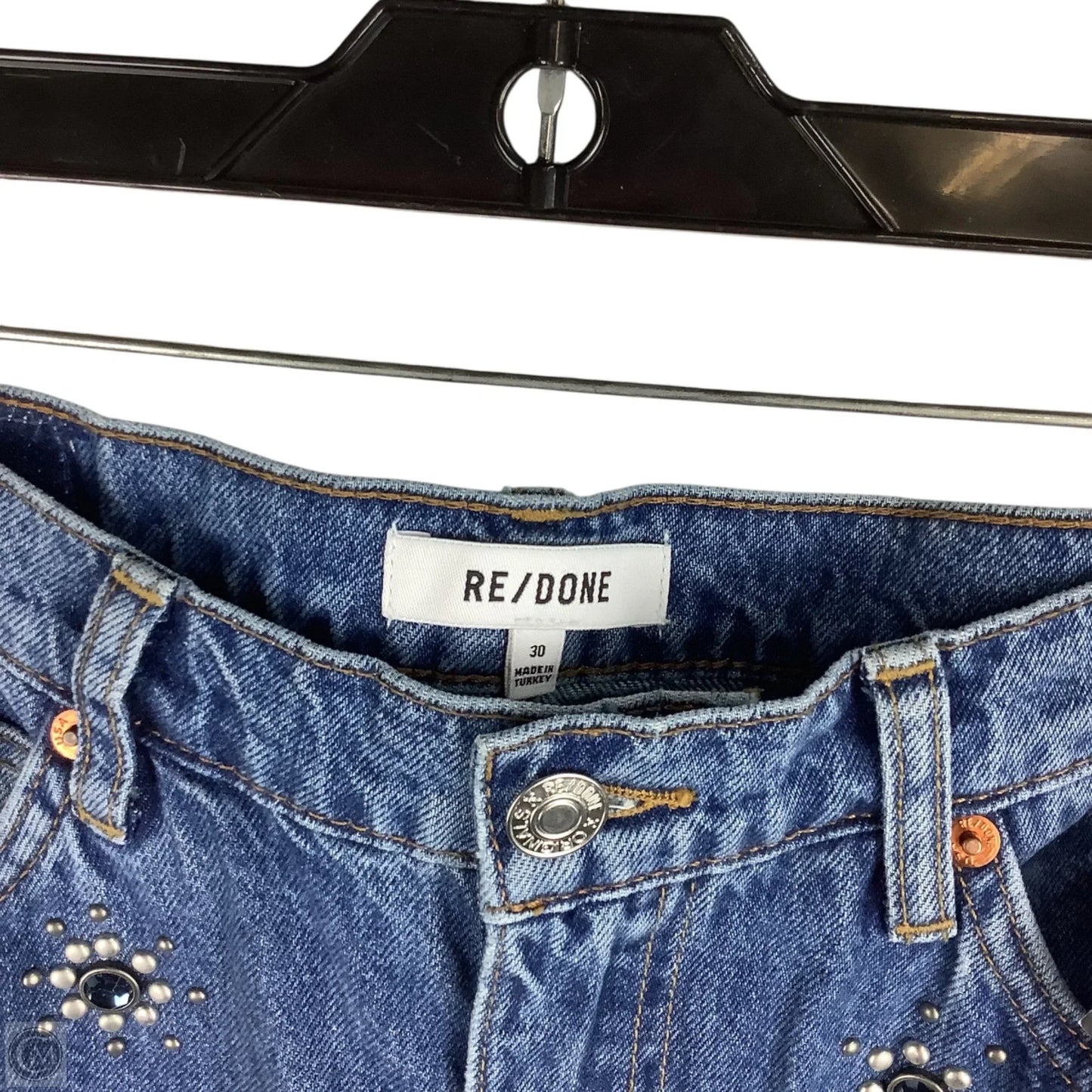 Jeans Wide Leg By Cmc In Blue Denim, Size: 30