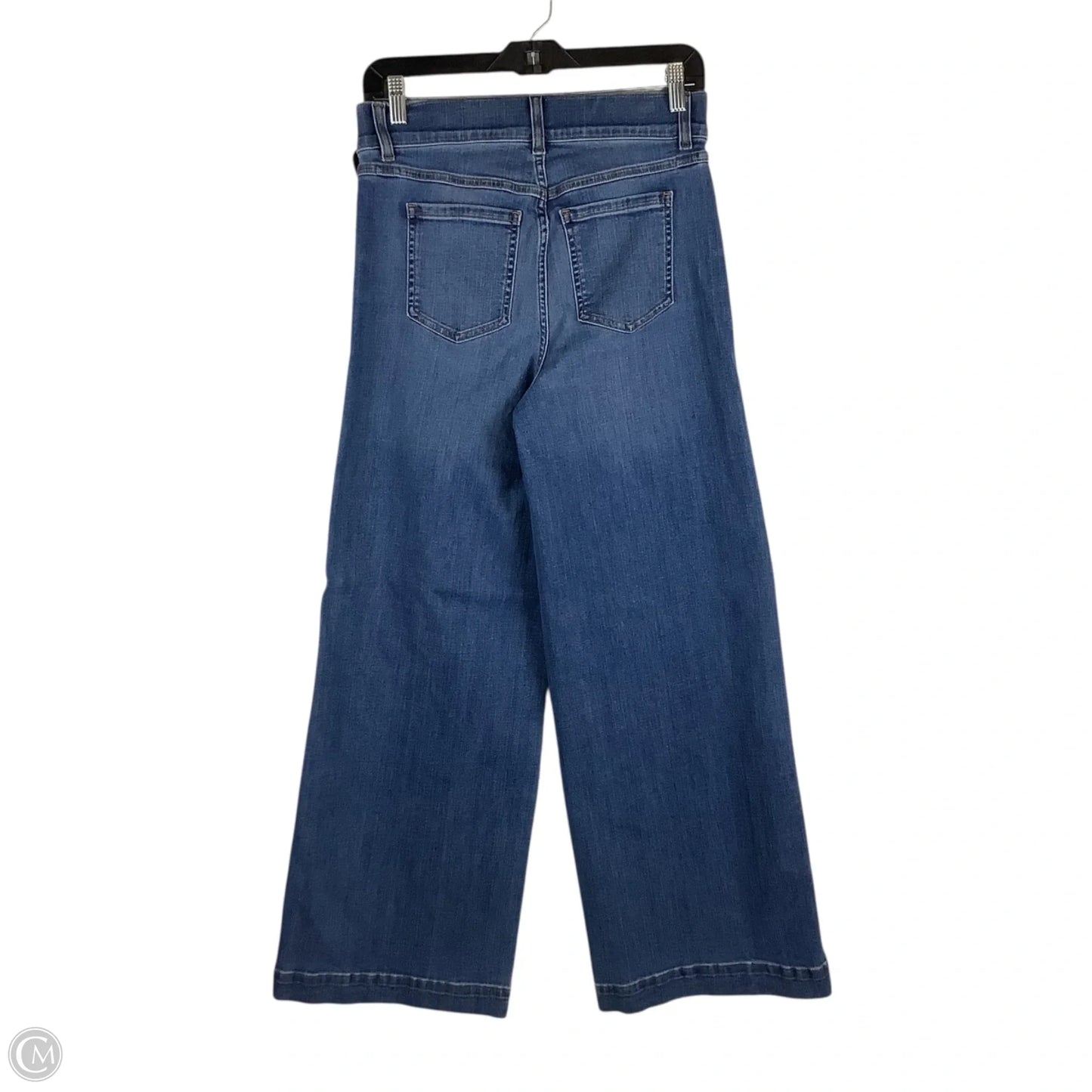 Jeans Wide Leg By Spanx In Blue Denim, Size: M