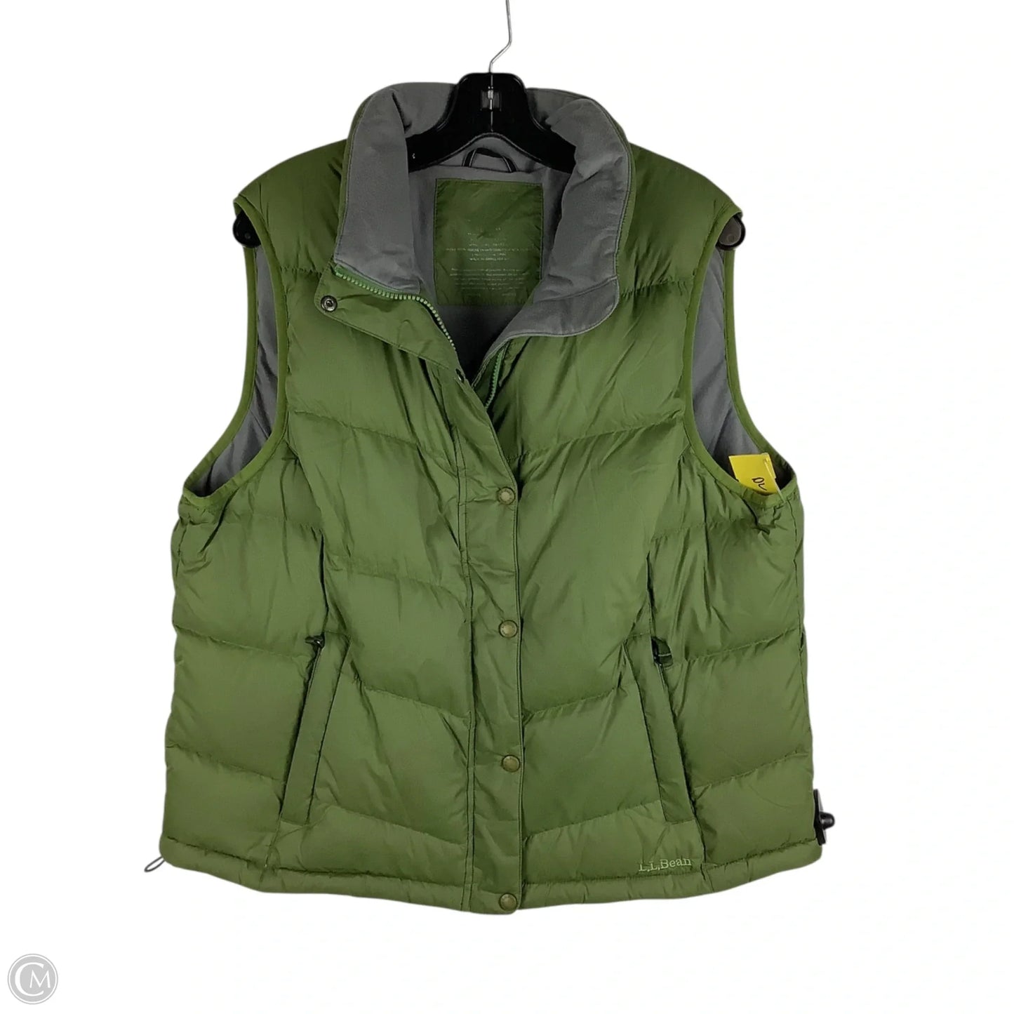 Vest Puffer & Quilted By L.l. Bean In Green, Size: Xl