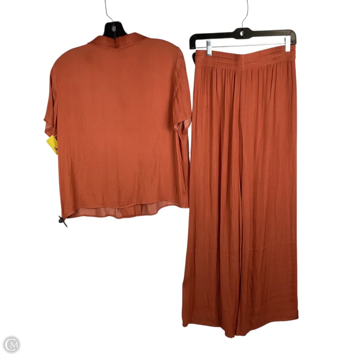 Pants Set 2pc By Rachel Roy In Orange, Size: Top M/Bottom S