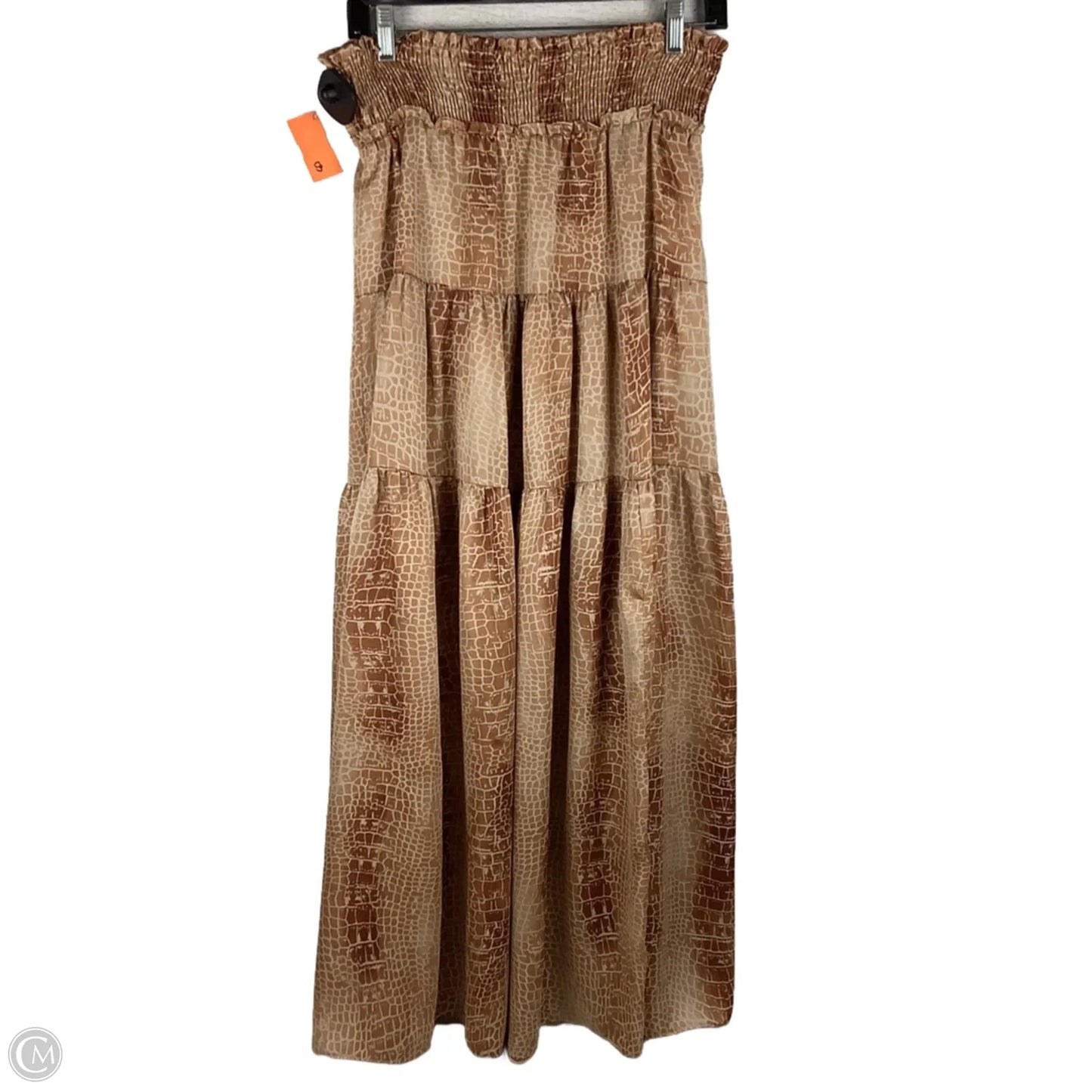 Skirt Maxi By Adrienne In Animal Print, Size: M