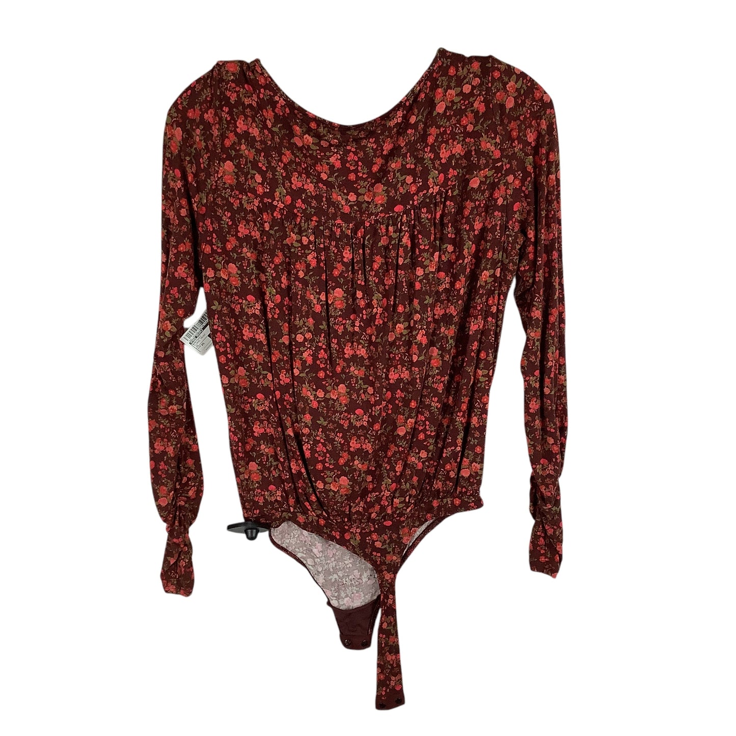 Bodysuit By Free People In Floral Print, Size: Xs