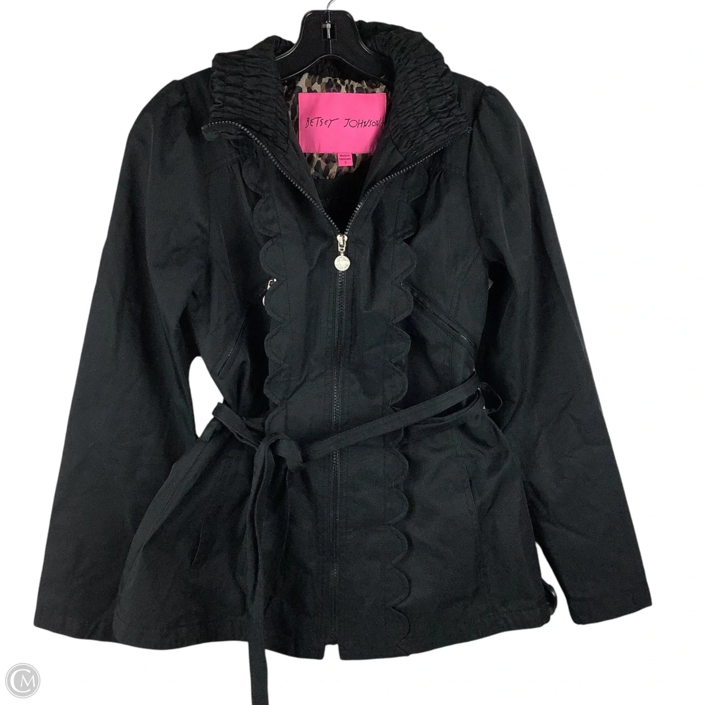 Jacket Other By Betsey Johnson In Black, Size: S