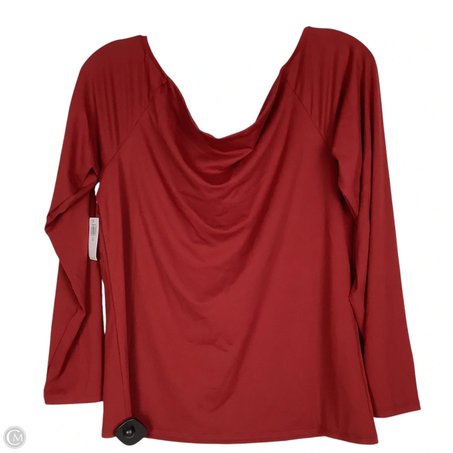Top Long Sleeve By Old Navy In Red, Size: Xl