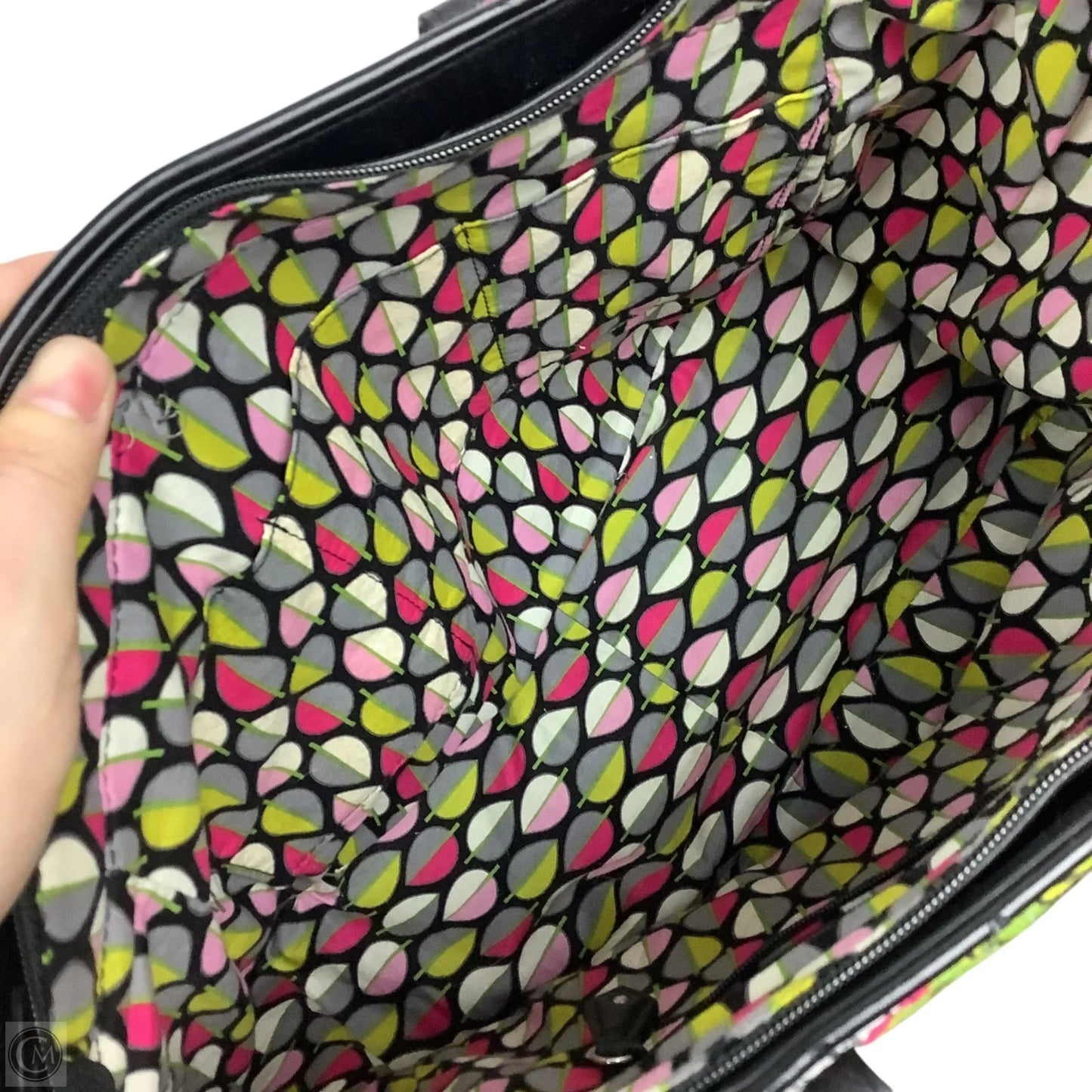 Handbag By Vera Bradley, Size: Large