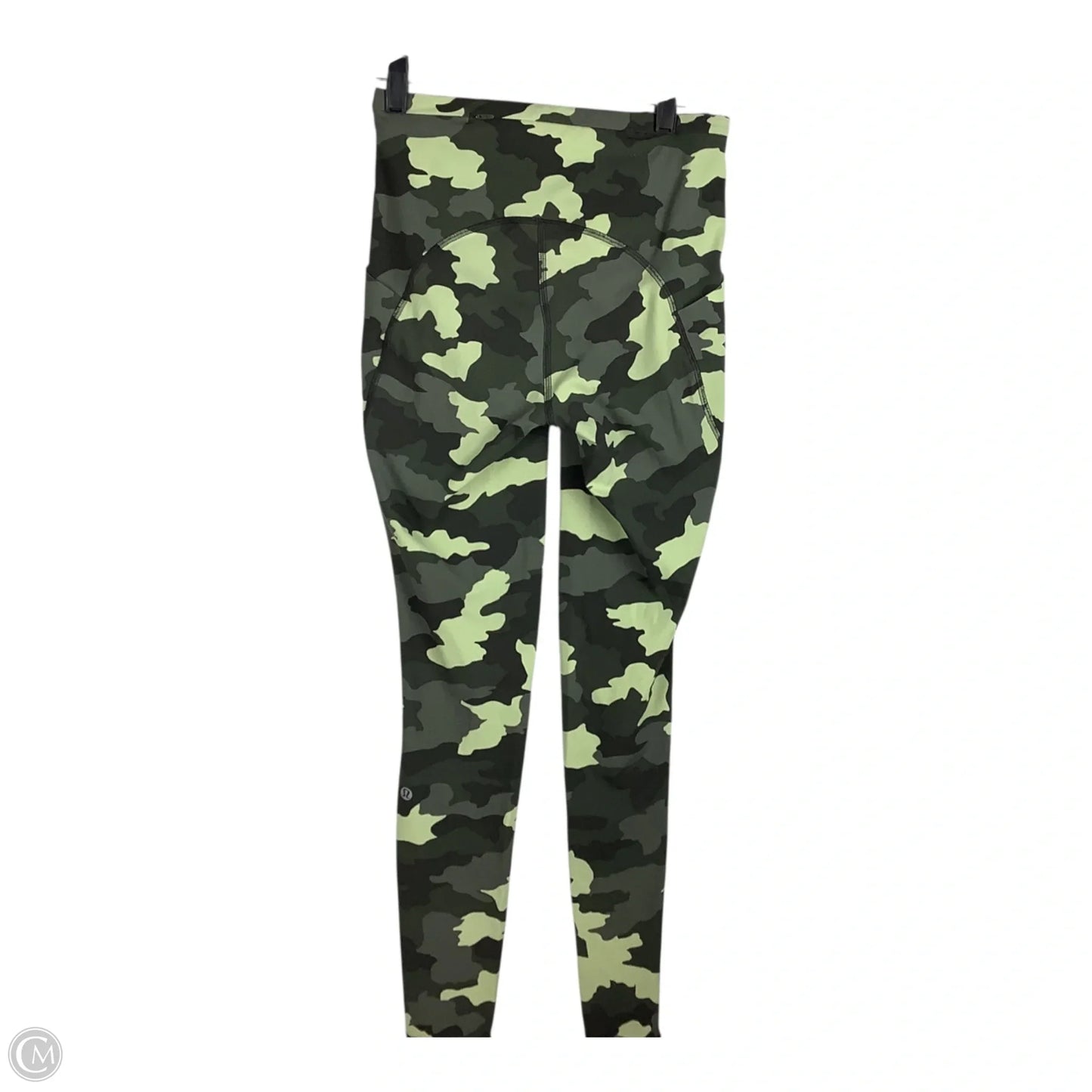 Athletic Leggings By Lululemon In Camouflage Print, Size: 4