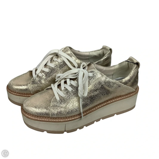 Shoes Sneakers By Dolce Vita In Gold, Size: 11