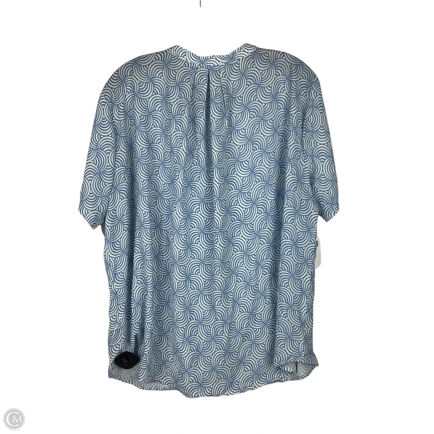 Top Short Sleeve By Cmc In Blue, Size: Xl