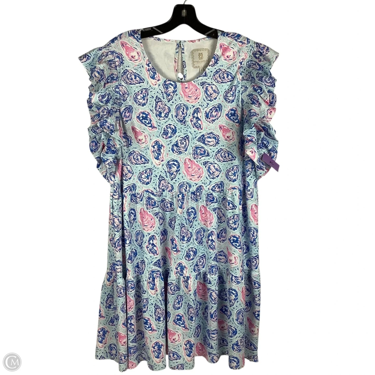 Dress Casual Midi By Simply Southern In Blue, Size: L