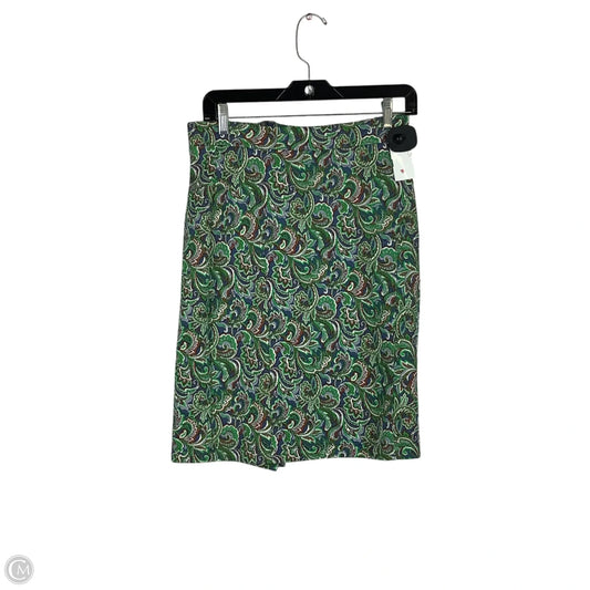 Skirt Midi By Maeve In Green, Size: S