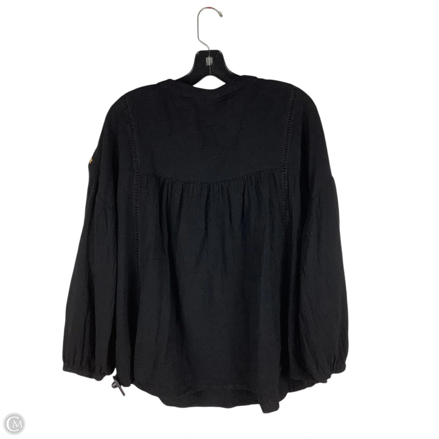 Top Long Sleeve By Jodifl In Black, Size: L