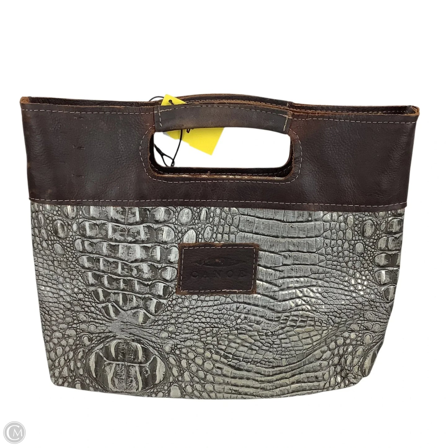 Clutch Leather By Clothes Mentor, Size: Large