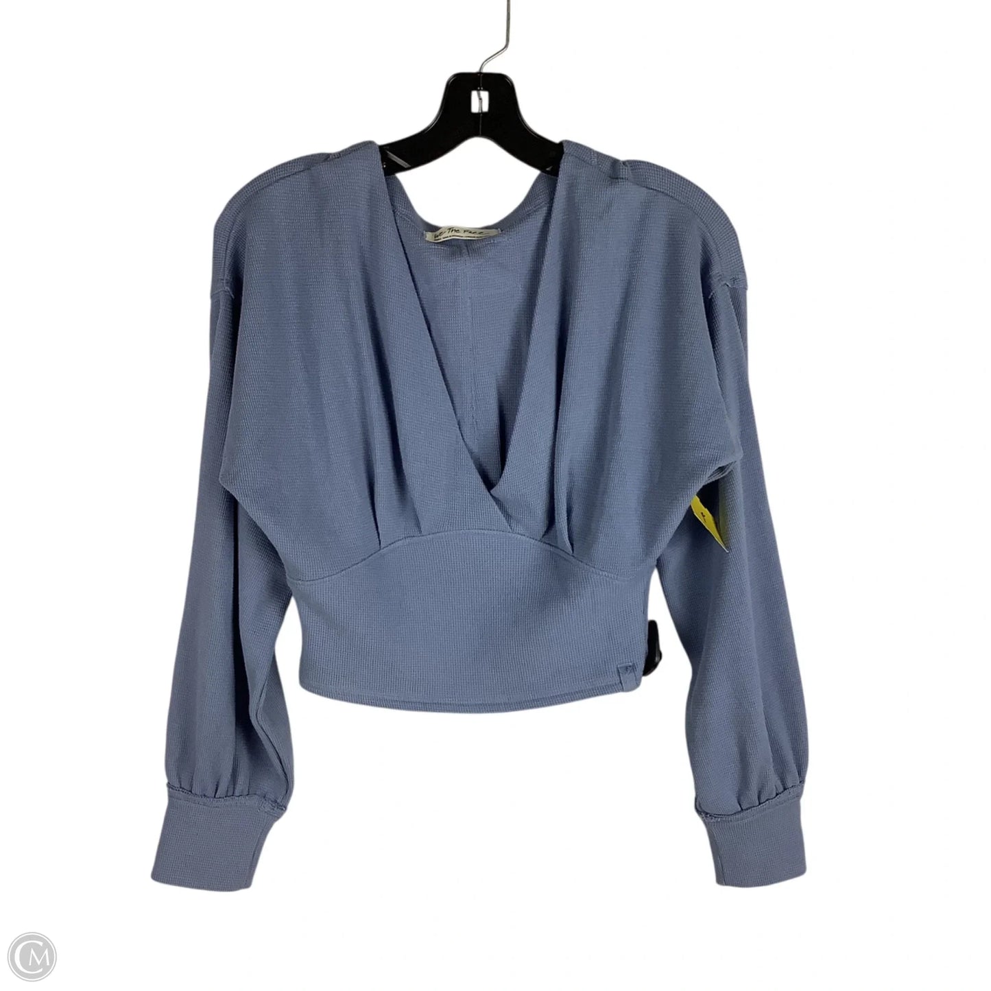 Top Long Sleeve By We The Free In Blue, Size: S