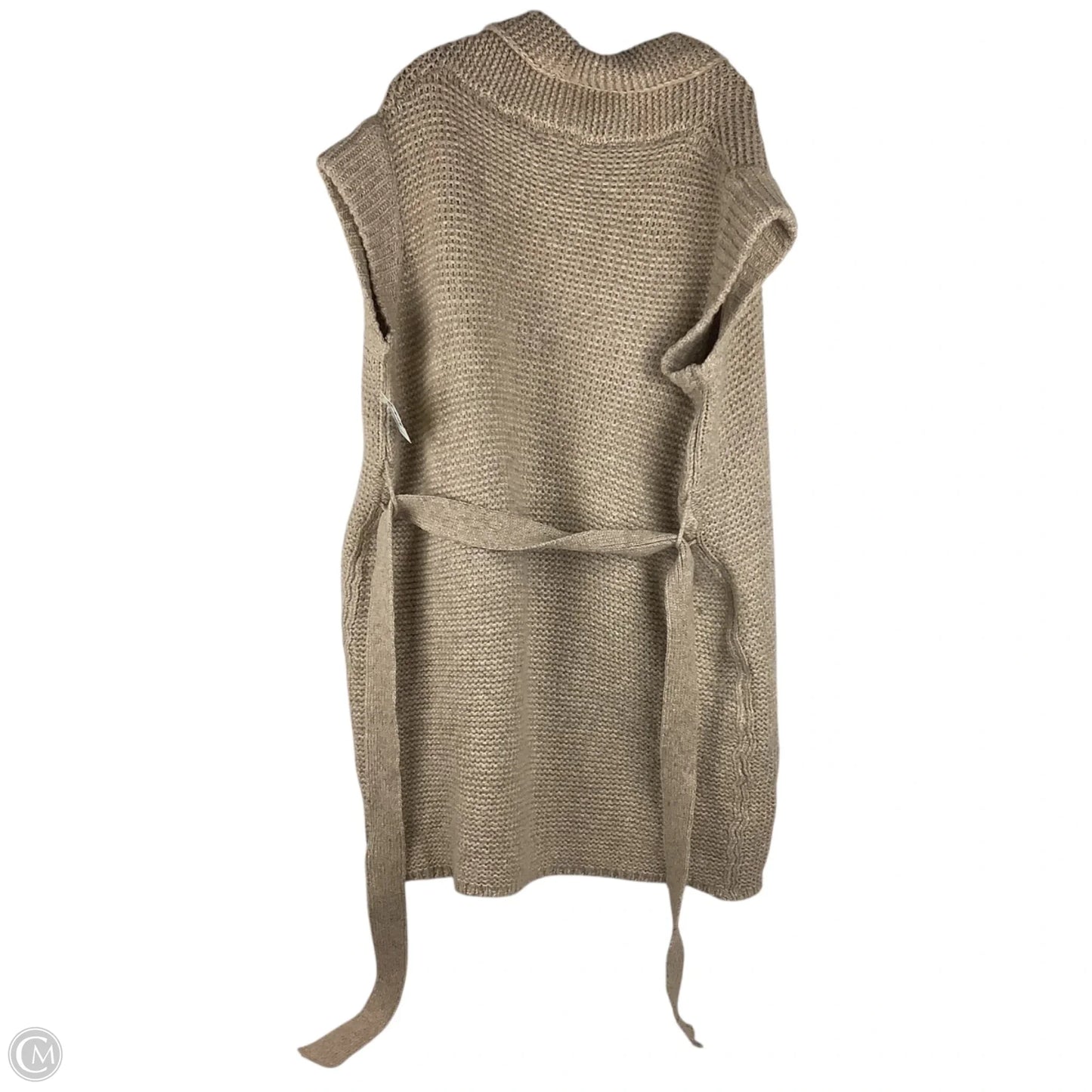 Vest Sweater By Pinch In Brown, Size: M