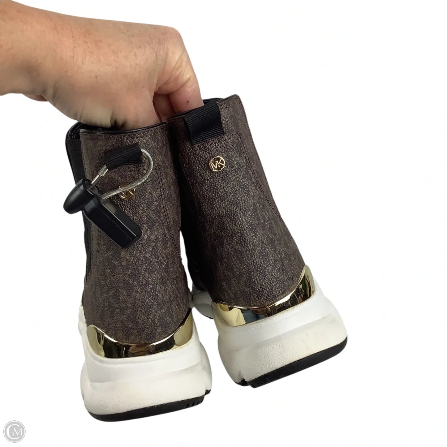 Shoes Designer By Michael Kors In Brown, Size: 8.5