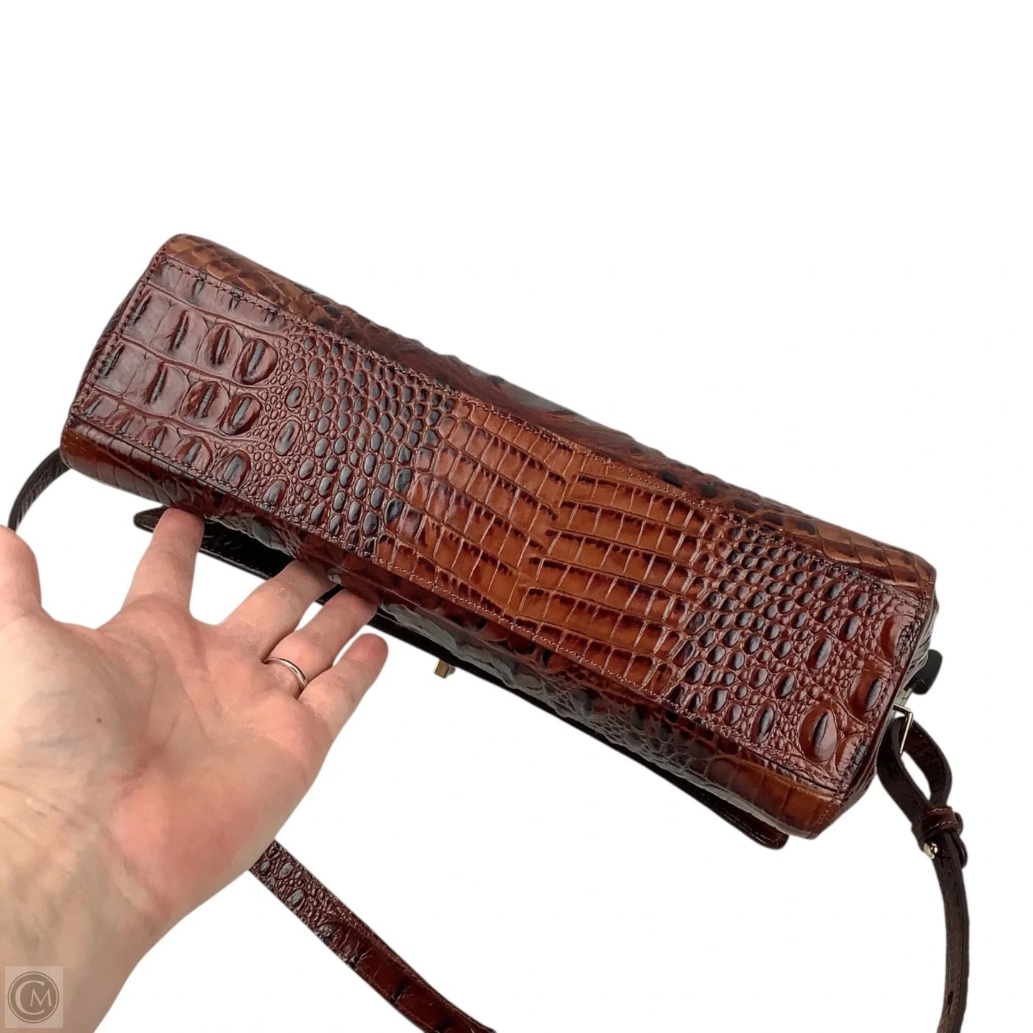 Crossbody Designer By Brahmin, Size: Medium