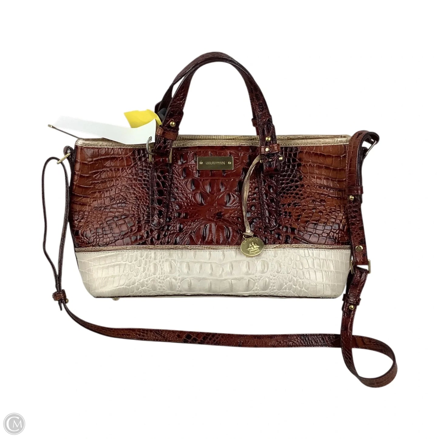 Crossbody Designer By Brahmin, Size: Medium