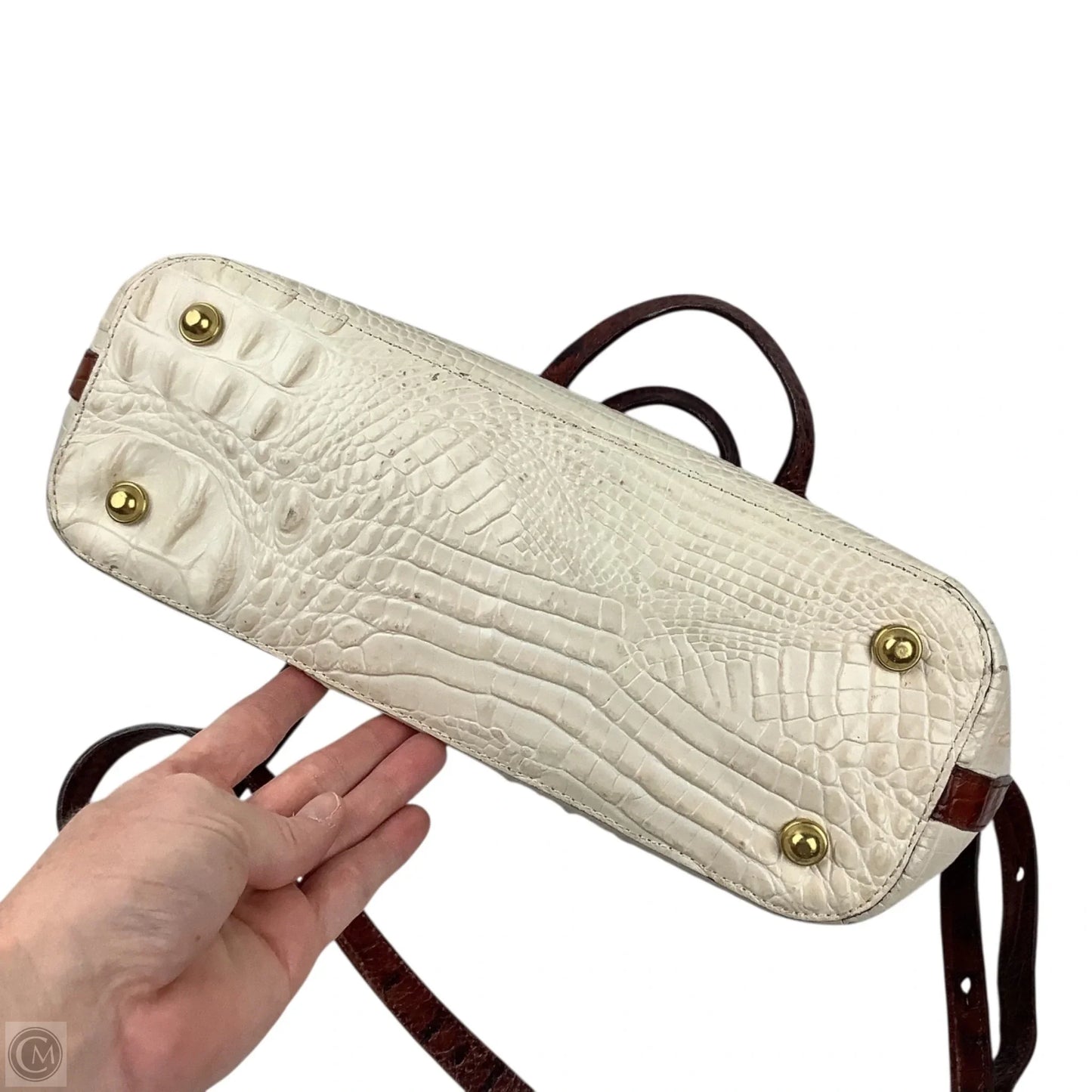 Crossbody Designer By Brahmin, Size: Medium
