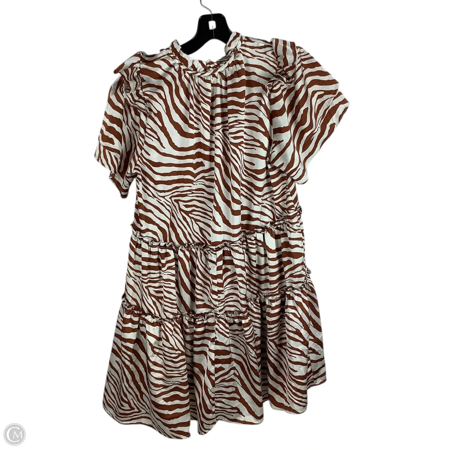Dress Casual Short By Entro In Animal Print, Size: S
