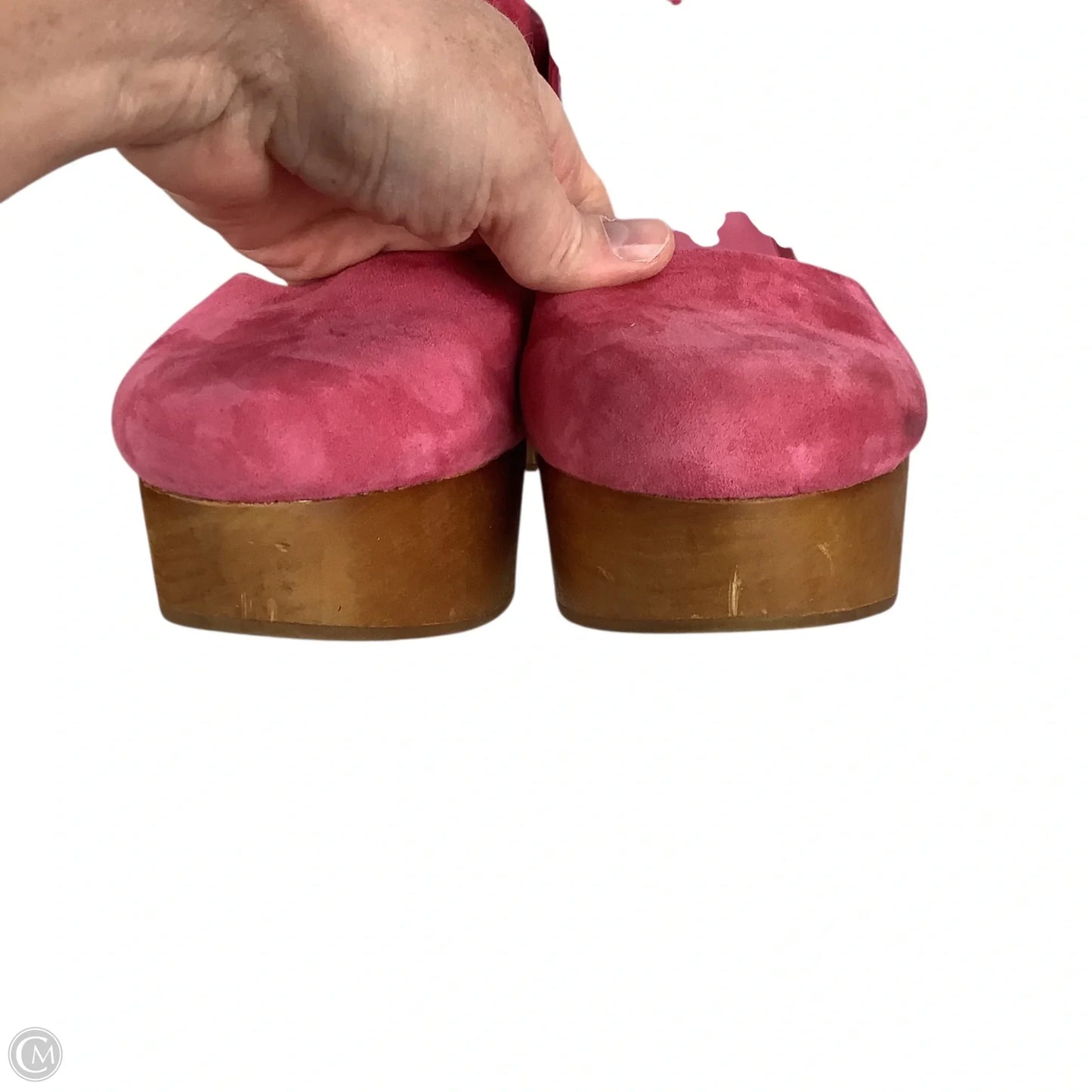 Shoes Heels Block By Cmc In Pink, Size: 12