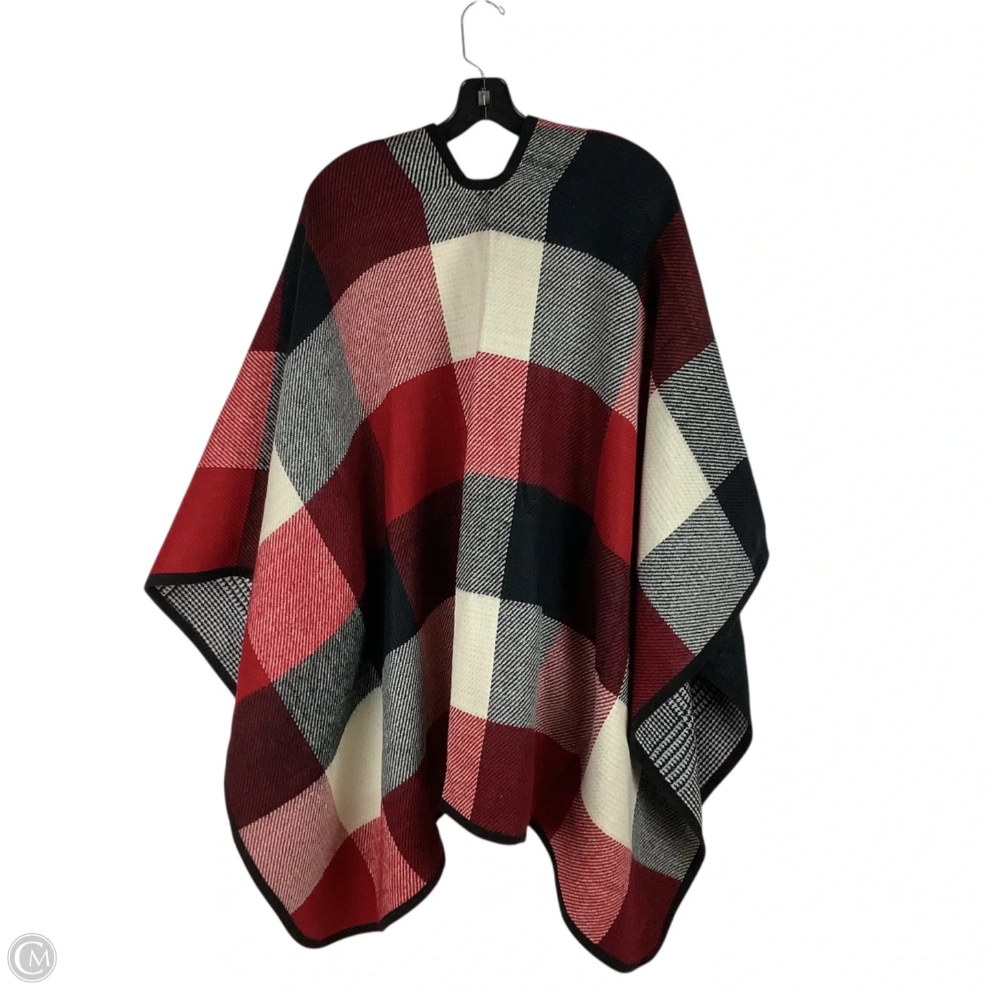 Shawl By Lane Bryant In Plaid Pattern, Size: Osfm