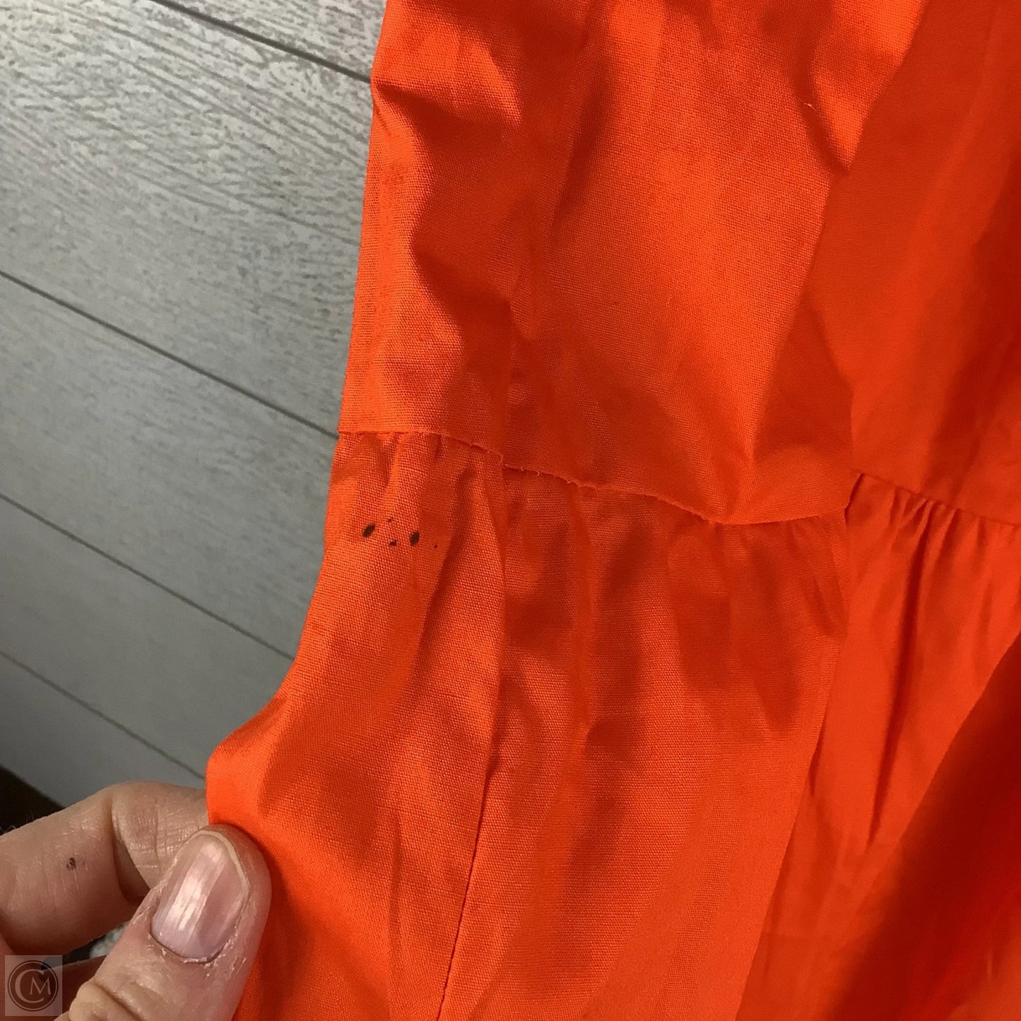 Dress Casual Short By Clothes Mentor In Orange, Size: M