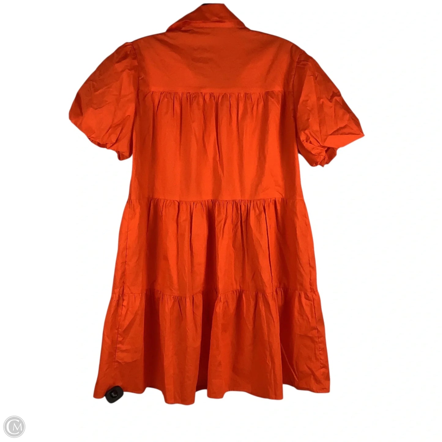 Dress Casual Short By Clothes Mentor In Orange, Size: M